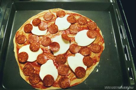 Pizza clásica de pepperoni