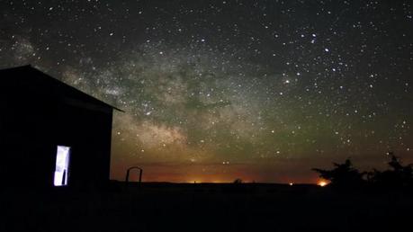 Milky Way timelapse in central South Dakota