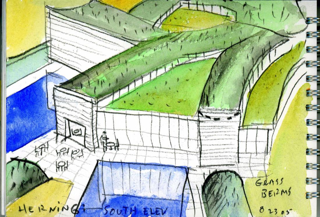 Croquis Maestros: Las Acuarelas de Steven Holl, un Oasis Analógico