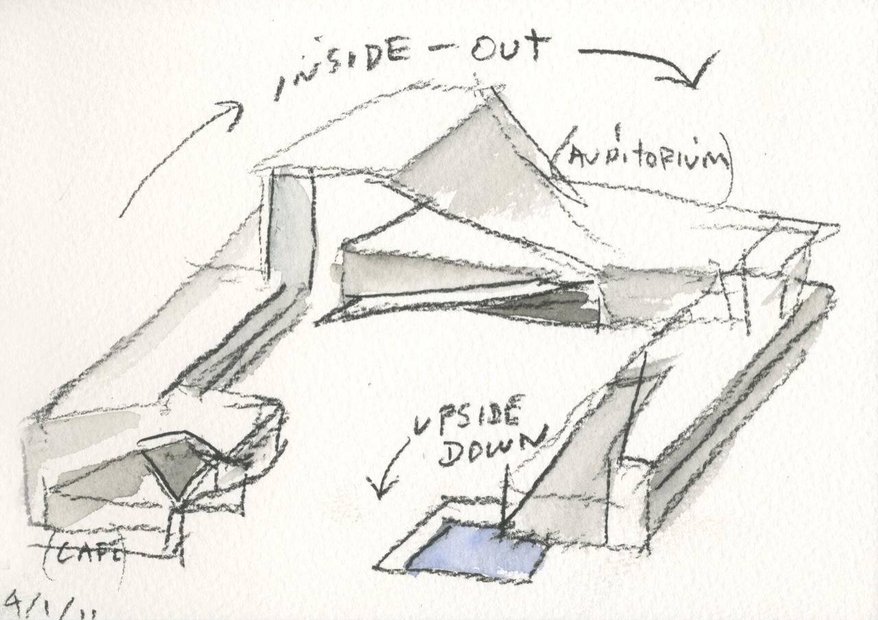 Croquis Maestros: Las Acuarelas de Steven Holl, un Oasis Analógico