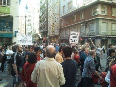 Fotos manifestacion en Valencia. 15 de Mayo.
