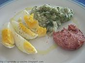 Puré ñame espinacas