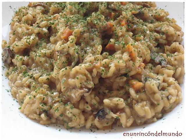 Risotto de Hongos