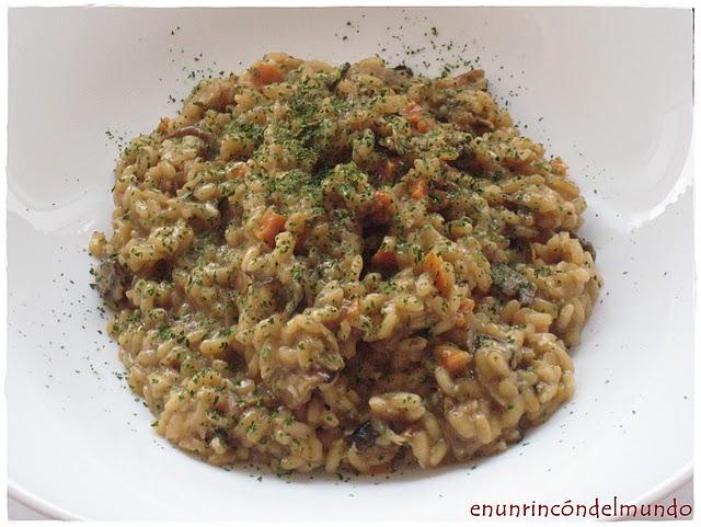 Risotto de Hongos