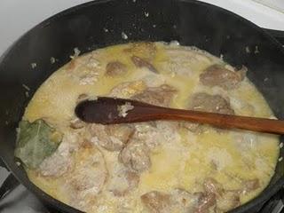 Cinta de lomo en salsa de setas