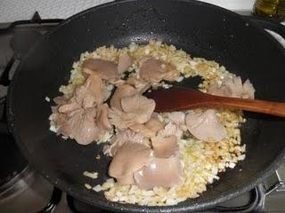 Cinta de lomo en salsa de setas