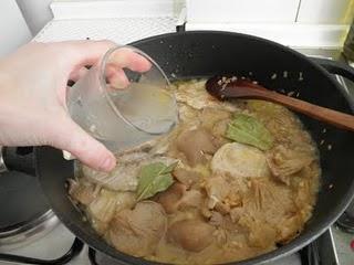 Cinta de lomo en salsa de setas