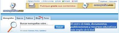 Monografias.com Tesis, documentos y recursos educativos