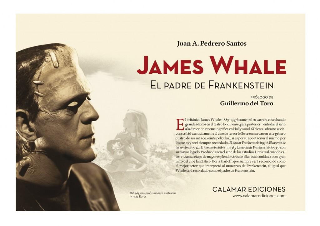 “James Whale. El padre de Frankenstein” el nuevo libro de Juan A.Pedrero Santos