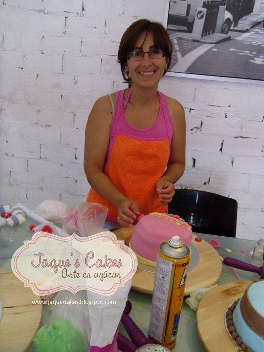 Curso de Iniciación decoración de tartas con fondant (pasta de azúcar)