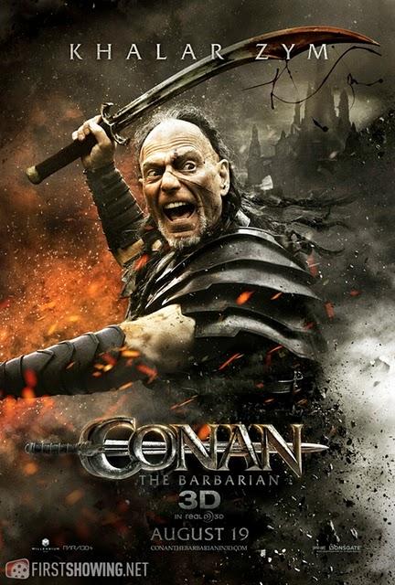 Remesa de pósters individuales de 'Conan, the barbarian' ('Conan, el bárbaro')