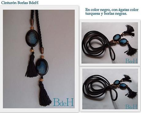 Cinturón Borlas