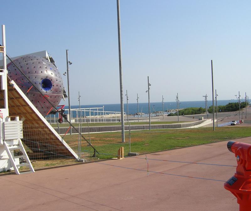 SphereMania Barcelona: hill rolling para dos