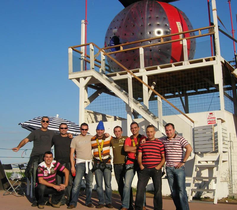 SphereMania Barcelona: hill rolling para dos