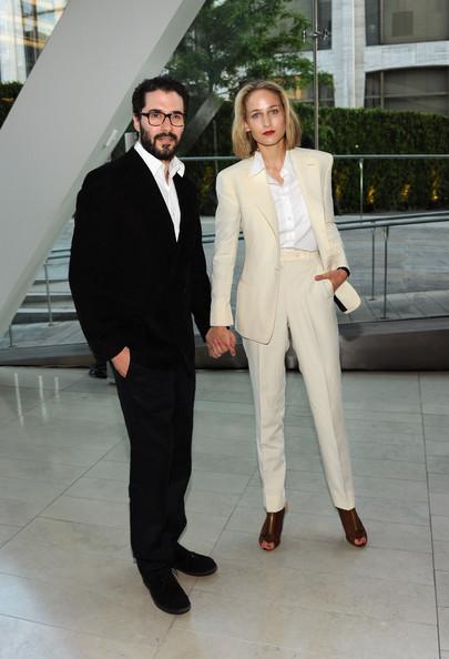 Designer Adam Kimmel (L) and actress Leelee Sobieski attend the 2011 CFDA Fashion Awards at Alice Tully Hall, Lincoln Center on June 6, 2011 in New York City.