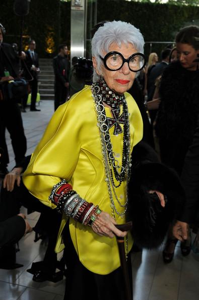 Iris Apfel attends the 2011 CFDA Fashion Awards at Alice Tully Hall, Lincoln Center on June 6, 2011 in New York City.