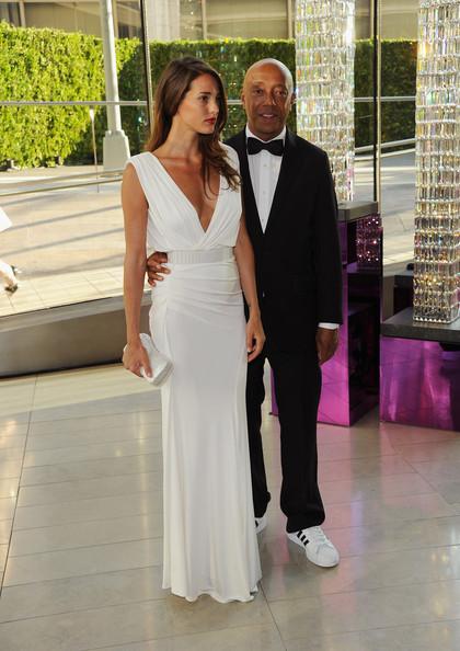 Russell Simmons (R) and guest  attend the 2011 CFDA Fashion Awards at Alice Tully Hall, Lincoln Center on June 6, 2011 in New York City.