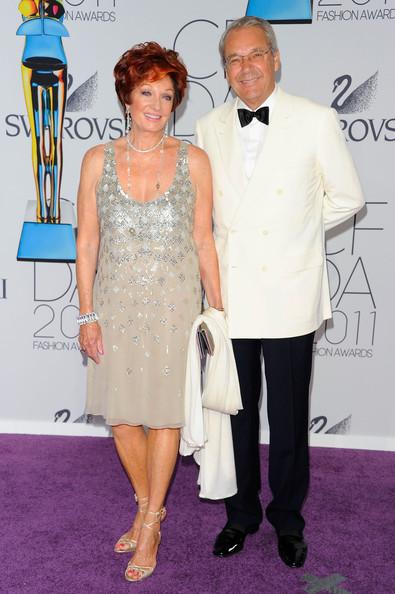 Helmut Swarovski (right) and Danna Swarovski attend the 2011 CFDA Fashion Awards at Alice Tully Hall, Lincoln Center on June 6, 2011 in New York City.