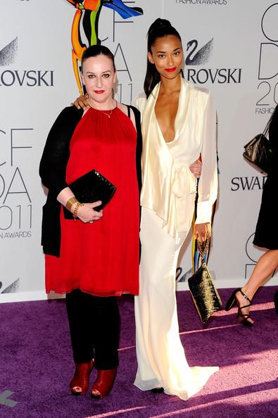 Sophie Theallet and Anais Mali attends the 2011 CFDA Fashion Awards at Alice Tully Hall, Lincoln Center on June 6, 2011 in New York City.