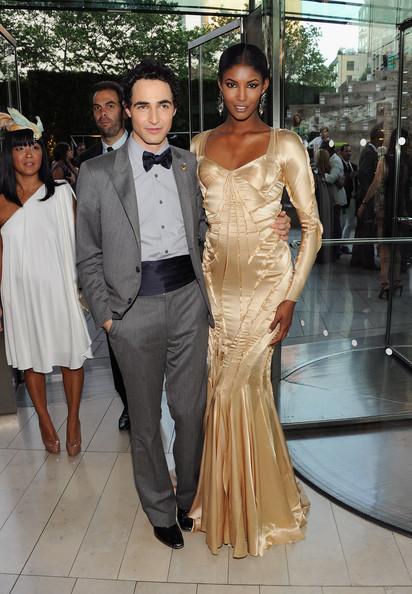 Designer Zac Posen (L) and model Sessilee Lopez attend the 2011 CFDA Fashion Awards at Alice Tully Hall, Lincoln Center on June 6, 2011 in New York City.