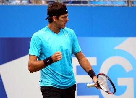 ATP de Londres: Debut con victoria para Del Potro