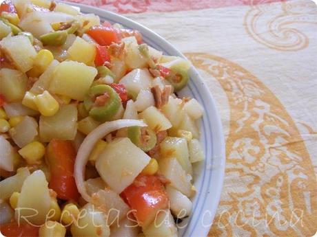 DSCF4407 Ensalada veraniega de patatas