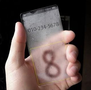 Window Phone, el celular 'transparente' que cambia de acuerdo con el tiempo