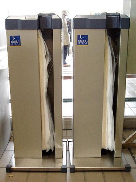 Paraguas por todas partes