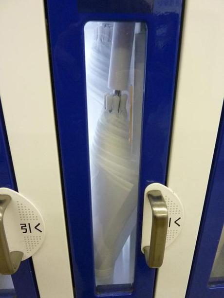 Paraguas por todas partes