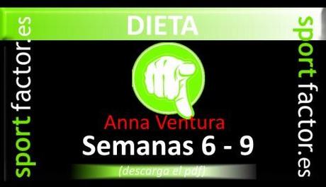 Plan de nutrición de Anna para este mes Planes personalizados en el Desafío. Segundo mes