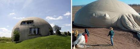 Casa prefabricada. Monolithic dome.