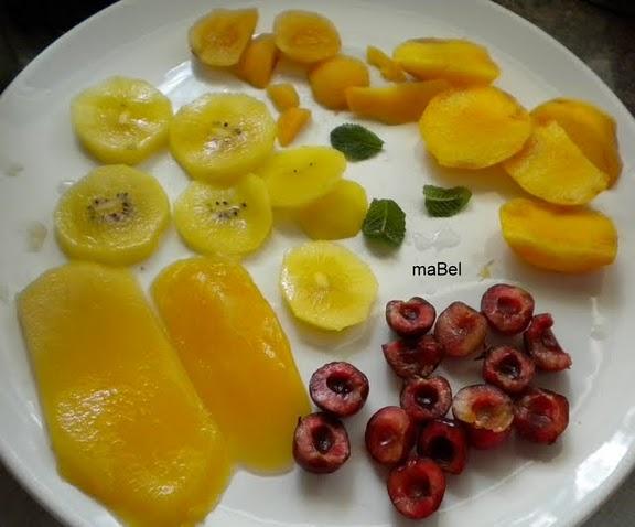 Helados en palito de pura fruta (light)