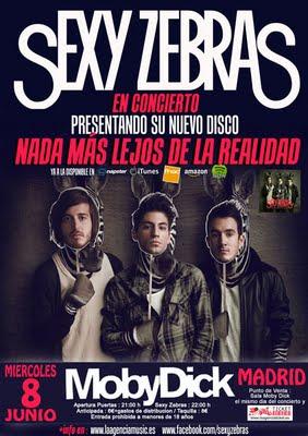 Sexy Zebras Presentado Su Disco En Madrid