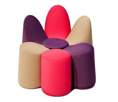 Mayflower sillones de flores para niñas de Roche Bobois