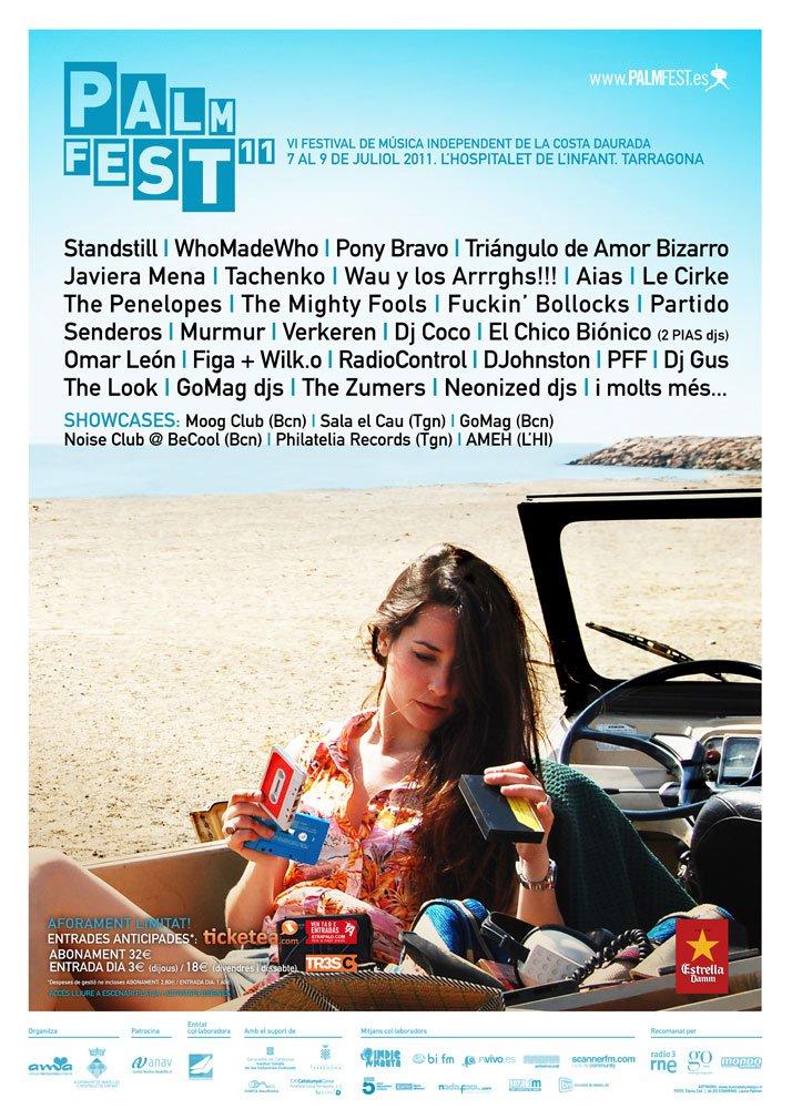 El Palmfest 2011 cierra su cartel