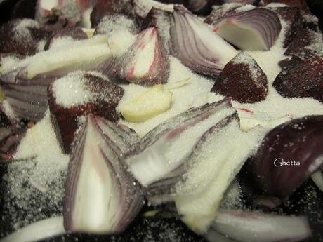 Sopa de remolachas asadas Sopa de remolachas asadas