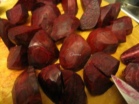 Sopa de remolachas asadas Sopa de remolachas asadas