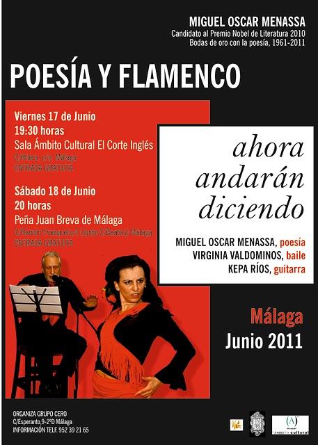 Poesía y Flamenco en Málaga. ¡¡Mucho arte!!