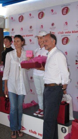 Natalia y Kubrat con los campeones