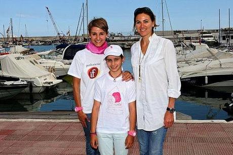 con Natalia Via-Dufresne y Victoria