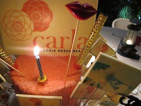 Detalle de la Tarta Escribà