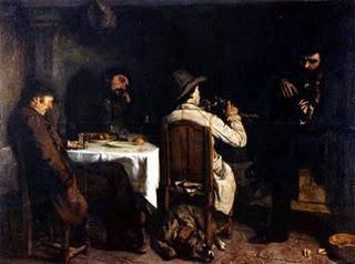 Sobremesa en Ornans, 1848