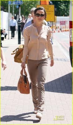 Pippa Middleton en tonos pastel...
