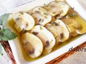 Champiñones marinados