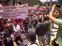 Con Chávez, pero contra el burocratismo: Movimientos populares unidos gritaron ¡No al Sicariato, la Impunidad y la criminalización de luchas sociales! (Galería de fotos)