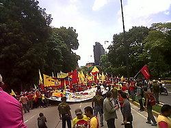 Con Chávez, pero contra el burocratismo: Movimientos populares unidos gritaron ¡No al Sicariato, la Impunidad y la criminalización de luchas sociales! (Galería de fotos)