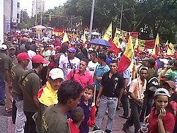 Con Chávez, pero contra el burocratismo: Movimientos populares unidos gritaron ¡No al Sicariato, la Impunidad y la criminalización de luchas sociales! (Galería de fotos)