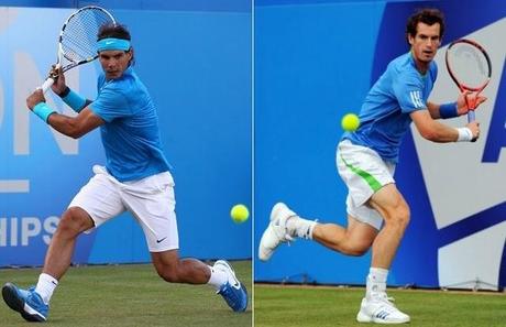 ATP de Londres: Nadal y Murray se metieron en cuartos