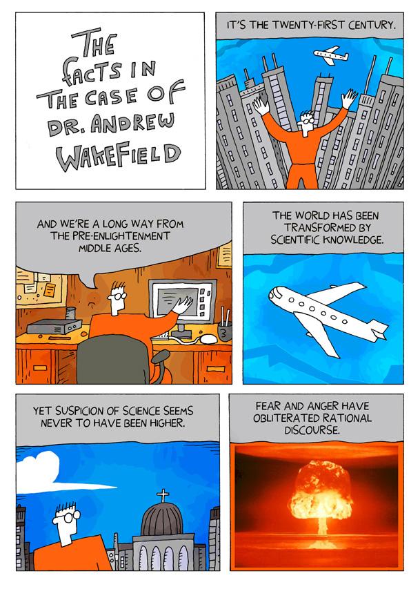 The Facts In The Case Of Dr. Andrew Wakefield. Darryl Cunningham.