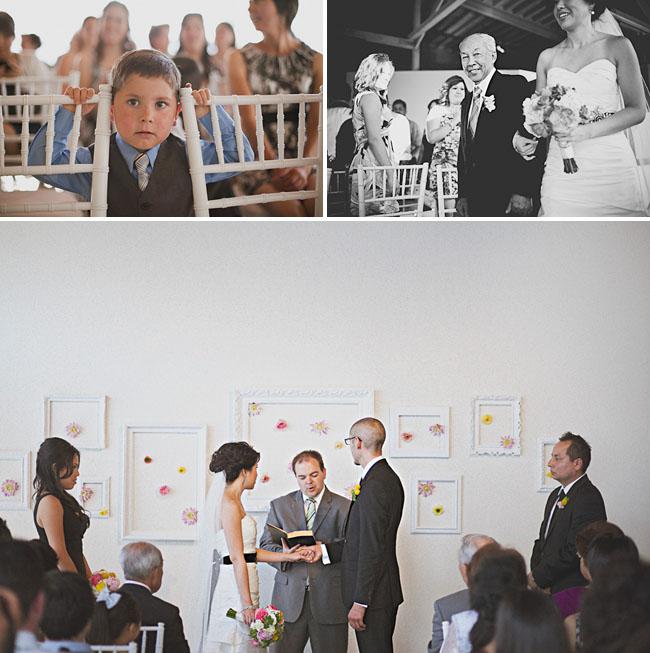Una boda en un museo de arte